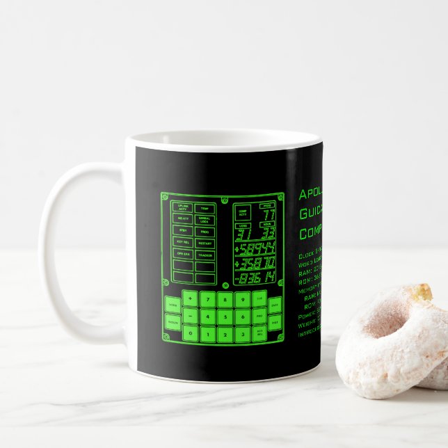 Mug Apollo Guide Ordinateur Musique (Avec donut)