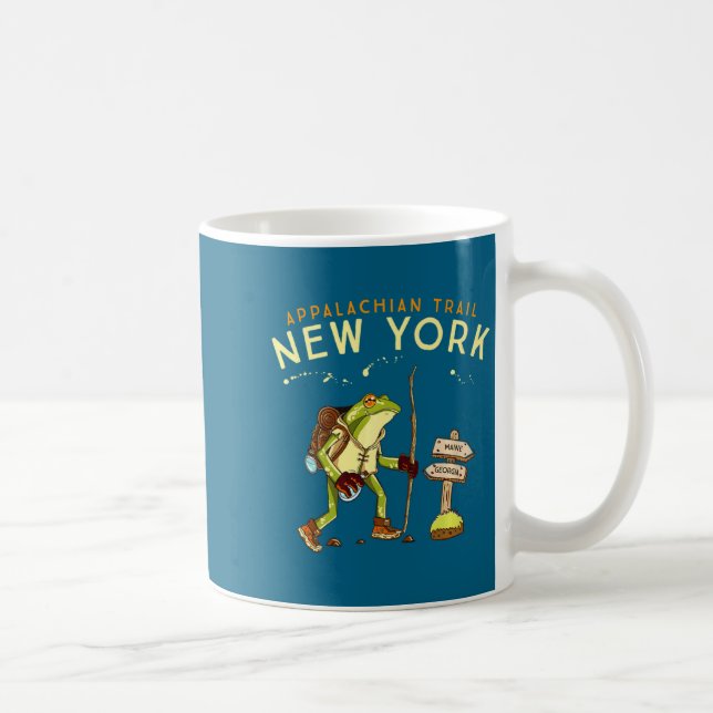 Mug Appalachian Trail New York Hiking Frog _1  (Droite)