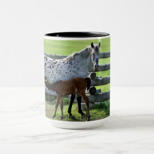 Mug Appaloosa Mare et Cheval de Colt
