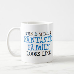 Mug apparence d'une famille fantastique