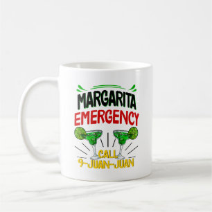 Mug Appel d'urgence Margarita 9 Juan Juan Juan