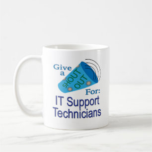 Mug Appel pour les techniciens de soutien informatique