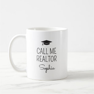 Mug Appelez-Moi Agent Immobilier Nouveau Agent Immobil