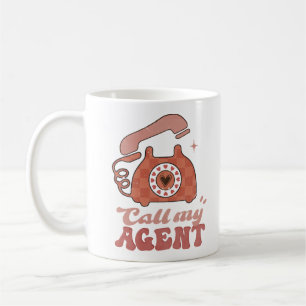Mug Appelez mon agent Funny Valentine's Day
