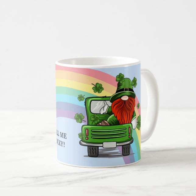 Mug Appelle-moi Lucky Irish Gnome (Devant droit)