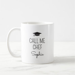 Mug Appellez-Moi Chef Nom Personnalisé