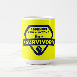 Mug Appendice amusant Chirurgie de suppression Appendi