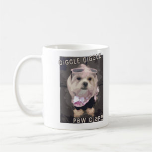 Mug Applaudissements de patte de rire bébête du rire