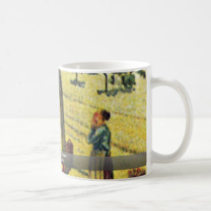 Mug Apple moissonnent chez Eragny, par Camille