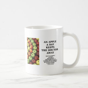 Mug Apple par jour garde le docteur Away (le conseil
