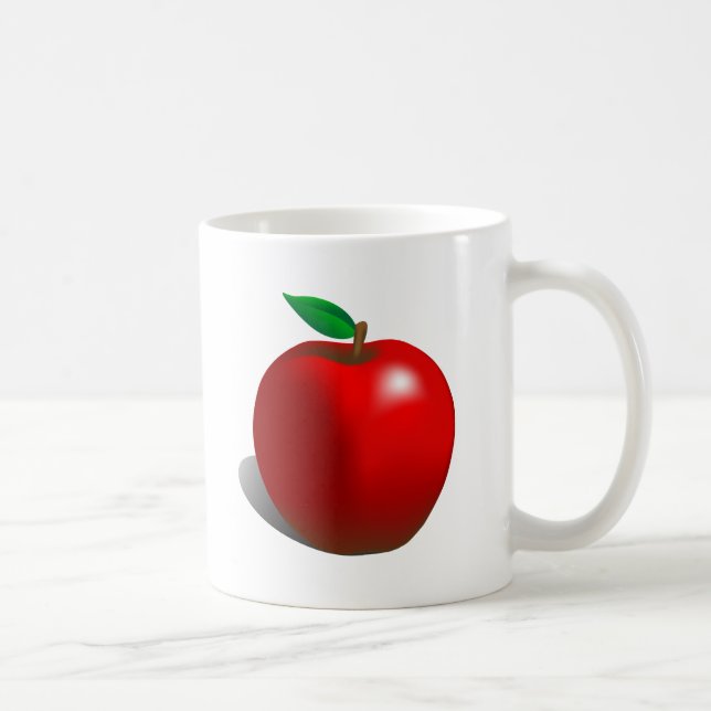 Mug Apple rouge (Droite)