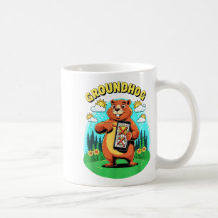 Mug Application météo de marmotte prédiction de prévis