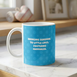 Mug Apporter du soleil à petites vies Fostering heureu