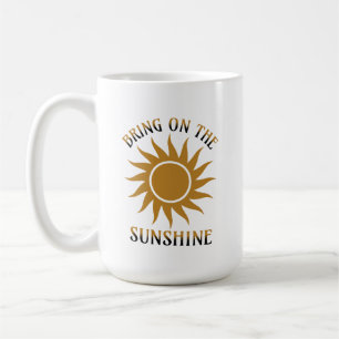 Mug Apportez le Golden Sunshine