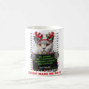 Mug Apportez Noël laid pour chat maman chat papa chat