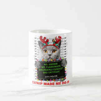 Mug Apportez Noël laid pour chat maman chat papa chat