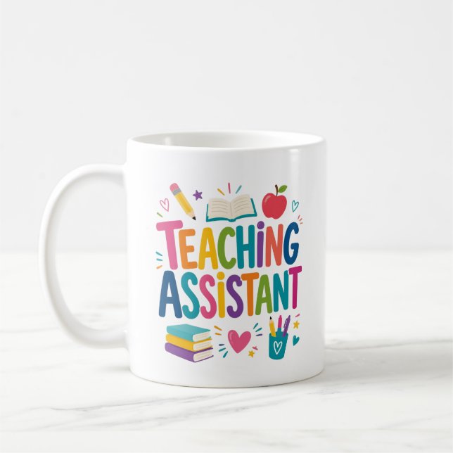 Mug Appréciation de l'assistant d'enseignement (Gauche)