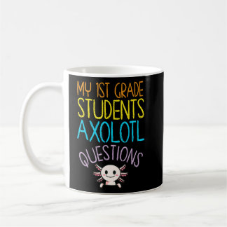 Mug Appréciation de l'enseignant de 1re année I Axolot