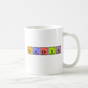 Mug Appréciation de professeur de Tableau périodique