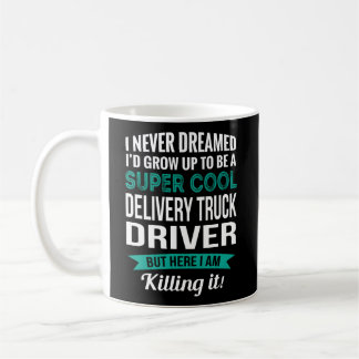 Mug Appréciation du conducteur de camion de livraison