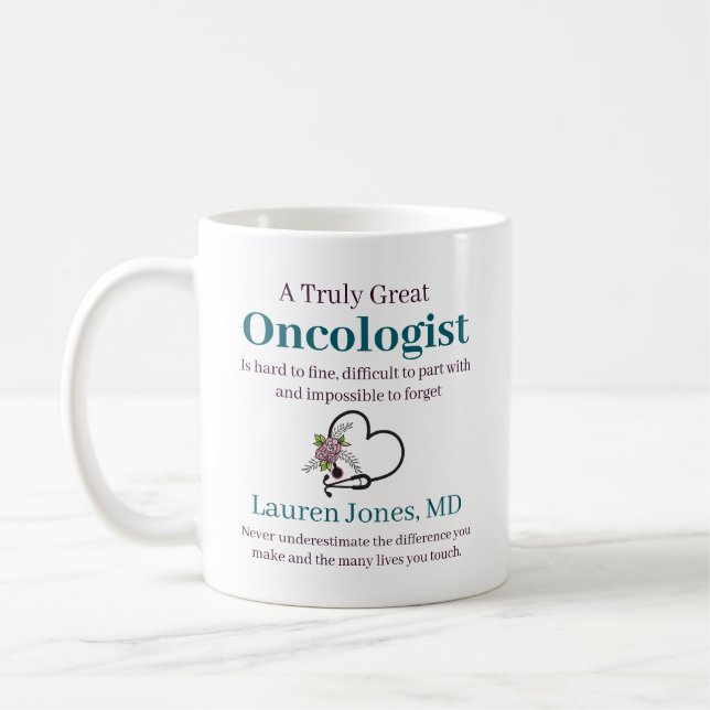 Mug Appréciation du médecin personnalisé (Gauche)
