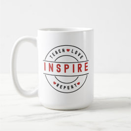 Mug Apprendre l'amour Répéter la motivation