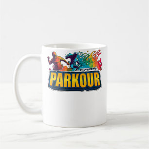 Mug Apprendre le Parkour Freerunning Sport Extrême Fém