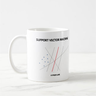 Mug Apprentissage automatique : Machine de vecteur de