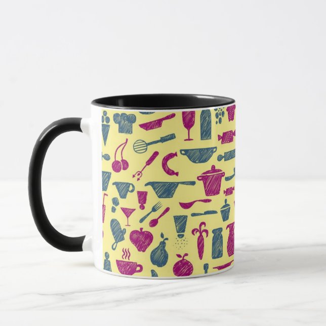 Mug Approvisionnements de cuisine (Gauche)