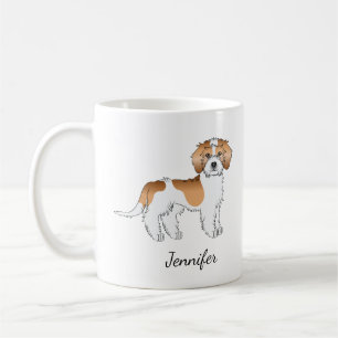 Mug Apricot Pocolore Mini Goldendoodle Chien & Nom