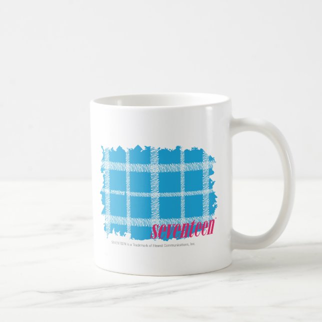 Mug Aqua 4 de plaid (Droite)