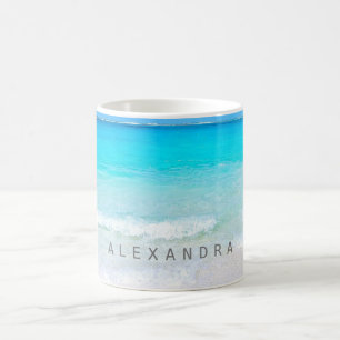 Mug Aqua Blue Ocean Sky Custom