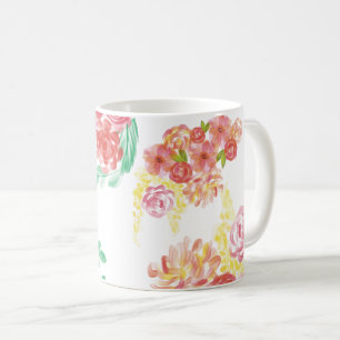 Mug Aqua fleur