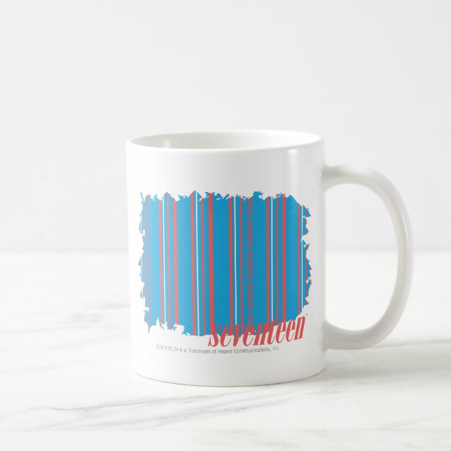 Mug Aqua mince 4 de rayures (Droite)