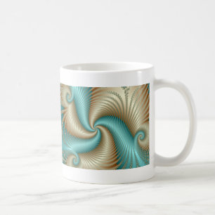Mug Aqua Satin - Fractal