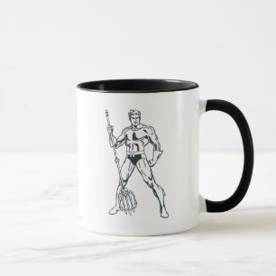 Mug Aquaman avec Pitchfork BW
