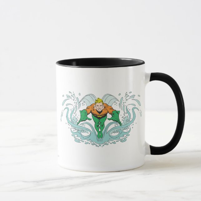 Mug Aquaman Déjeuner en avant (Droite)