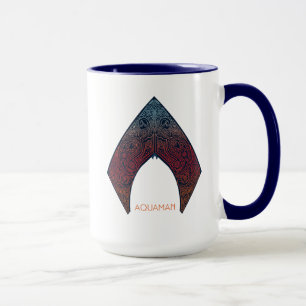 Mug Aquaman Logo de Paisley Aquaman