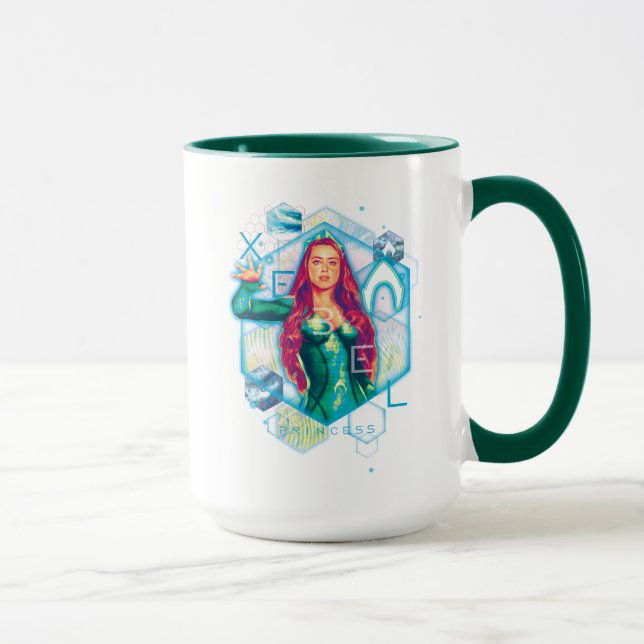 Mug Aquaman | Xebel Princess Mera Hexagonal (Droite)