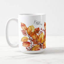 Aquarell Automne Feuilles Design