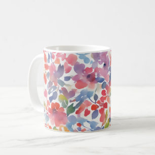 Mug Aquarelle Abstraite Flore perdue