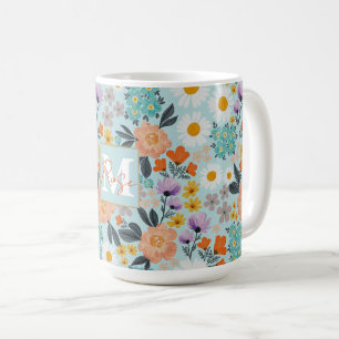 Mug Aquarelle Boho Floral