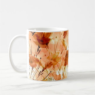 Mug Aquarelle Botaniques : Motif Plante Vintage.