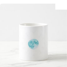 Mug Aquarelle Céleste - Sarcelle et Violet