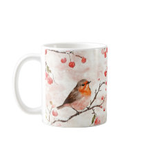 Aquarelle dans un arbre d'hiver neigeux et des bai