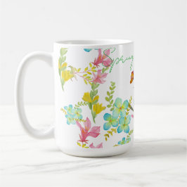 Mug Aquarelle des fleurs de printemps