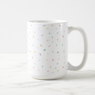 Mug Aquarelle douce Motif Confetti