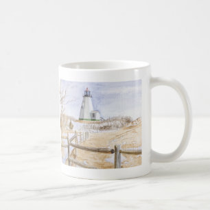 Mug Aquarelle du phare de Plymouth