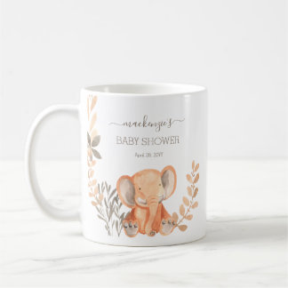 Mug Aquarelle Elephant Boho Safari Party Favoriser