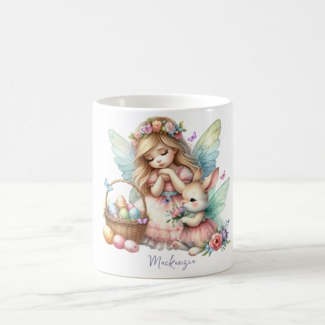 Mug Aquarelle Fleur de printemps de Pâques (Centre)